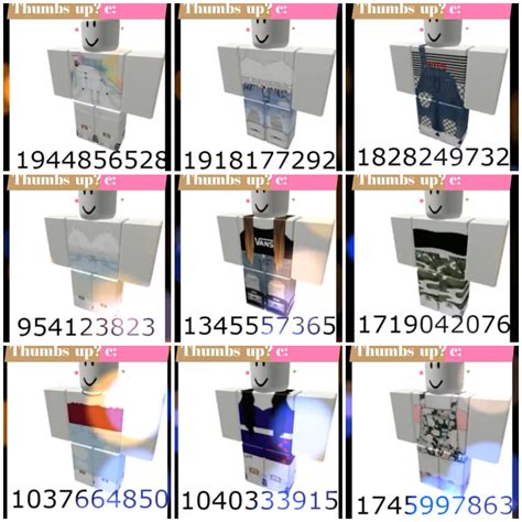 roblox clothing ids|clothing ids roblox girls.